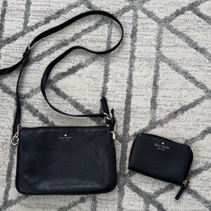 Kate Spade Black Crossbody Bag with Wallet